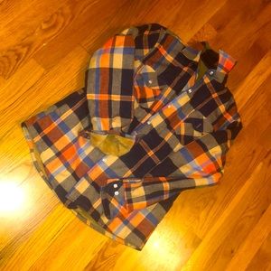 Winter Flannel Fleece Plaid Shirt